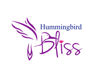 Hummingbird Bliss logo design by scolessi