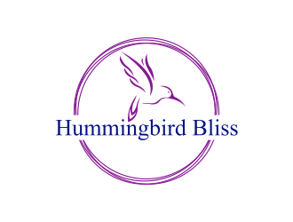 Hummingbird Bliss logo design by scolessi