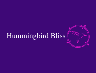 Hummingbird Bliss logo design by hopee