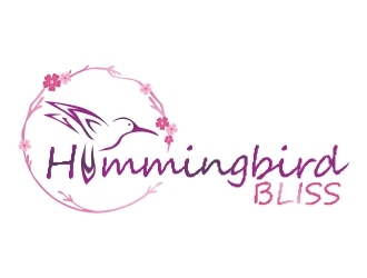Hummingbird Bliss logo design by ruki