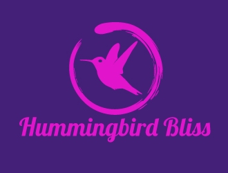 Hummingbird Bliss logo design by AamirKhan