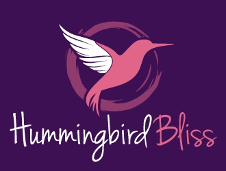 Hummingbird Bliss logo design by AamirKhan