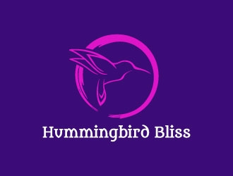 Hummingbird Bliss logo design by daywalker
