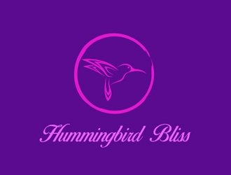 Hummingbird Bliss logo design by ardistic