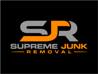Supreme Junk Removal  logo design by cintoko