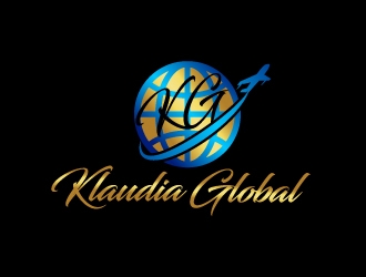 Klaudia Global logo design by mewlana