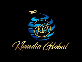 Klaudia Global logo design by mewlana