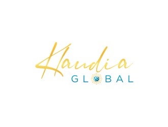 Klaudia Global logo design by wa_2