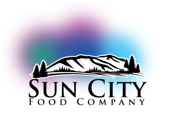 Sun City Food Company logo design by AamirKhan