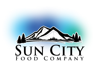 Sun City Food Company logo design by AamirKhan