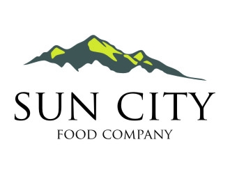 Sun City Food Company logo design by jetzu