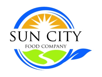 Sun City Food Company logo design by jetzu