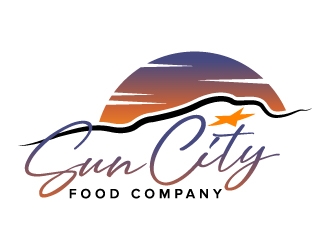 Sun City Food Company logo design by jaize