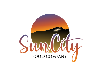 Sun City Food Company logo design by yunda