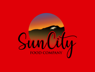 Sun City Food Company logo design by yunda