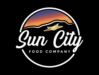 Sun City Food Company logo design by MUSANG