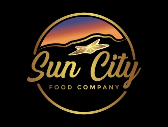 Sun City Food Company logo design by MUSANG