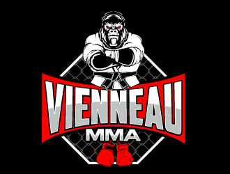 Vienneau MMA logo design by Ultimatum