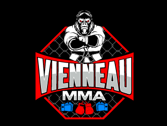 Vienneau MMA logo design by Ultimatum