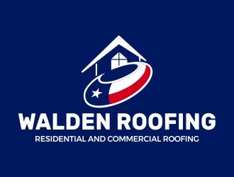 Walden Roofing logo design by pujanggadesain