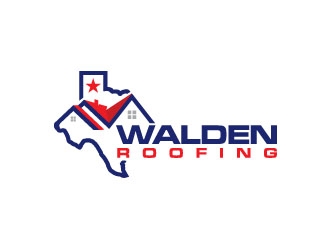 Walden Roofing logo design by zinnia