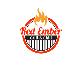 Red Ember logo design by Andri