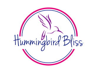 Hummingbird Bliss logo design by scolessi