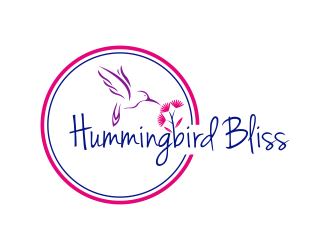 Hummingbird Bliss logo design by scolessi