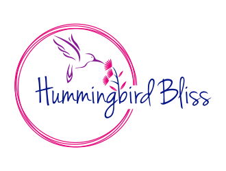 Hummingbird Bliss logo design by scolessi