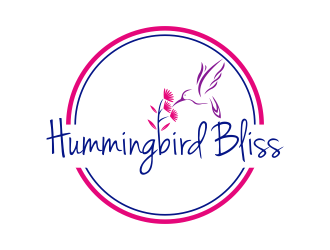 Hummingbird Bliss logo design by scolessi