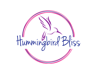 Hummingbird Bliss logo design by scolessi