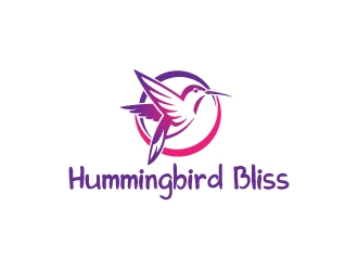Hummingbird Bliss logo design by jaize