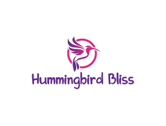 Hummingbird Bliss logo design by jaize