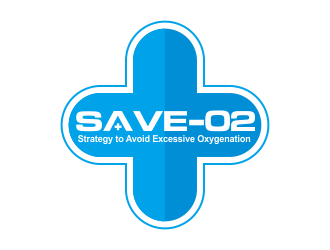Strategy to Avoid Excessive Oxygenation (SAVE-O2) logo design by Greenlight