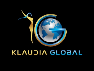 Klaudia Global logo design by sanu