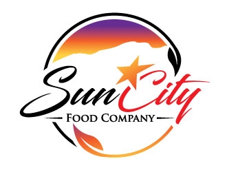 Sun City Food Company logo design by REDCROW