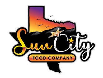 Sun City Food Company logo design by REDCROW