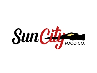 Sun City Food Company logo design by BeezlyDesigns