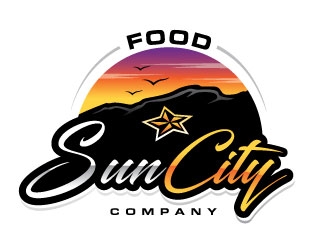 Sun City Food Company logo design by REDCROW