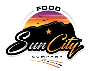 Sun City Food Company logo design by REDCROW