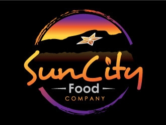 Sun City Food Company logo design by REDCROW