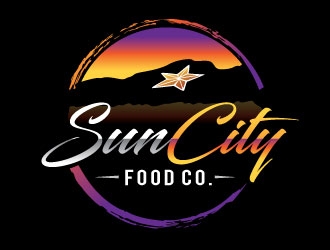 Sun City Food Company logo design by REDCROW