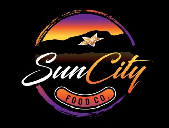 Sun City Food Company logo design by REDCROW
