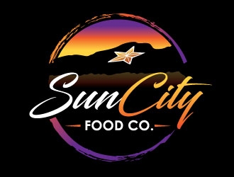 Sun City Food Company logo design by REDCROW