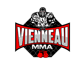 Vienneau MMA logo design by Ultimatum