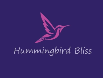 Hummingbird Bliss logo design by cookman