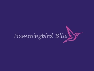 Hummingbird Bliss logo design by cookman