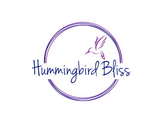 Hummingbird Bliss logo design by scolessi