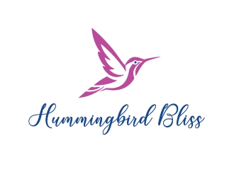 Hummingbird Bliss logo design by cookman