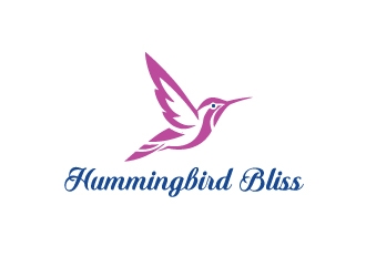 Hummingbird Bliss logo design by cookman